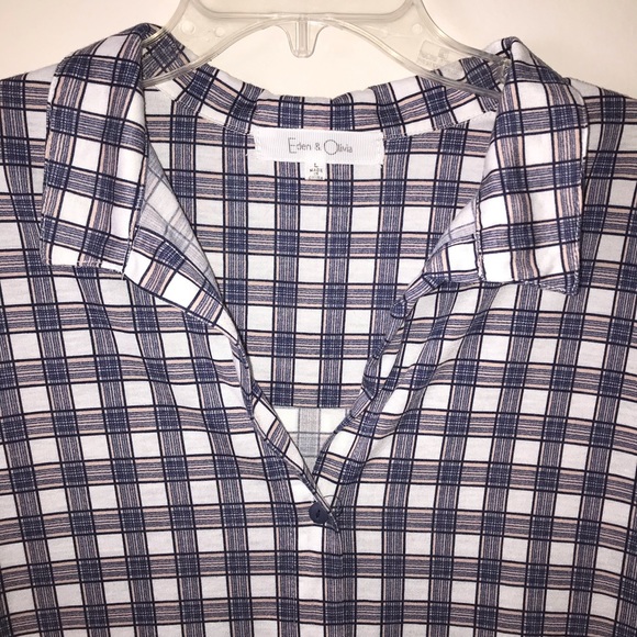 Anthropologie Eden & Olivia Hi-Low Tunic Size Lg - Picture 3 of 5